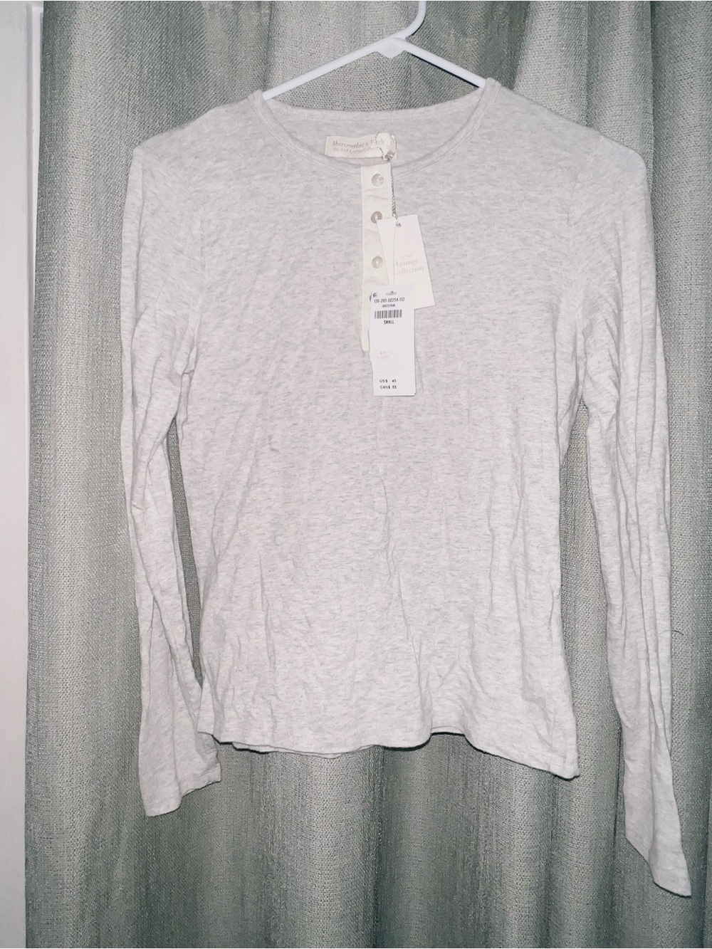 Abercrombie & fitch new small a&f cozy collection long sleeve